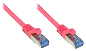 Good Connections Cat.6A S/FTP magenta / Patch kabel / RJ-45 / 2 m / 500 MHz / 10 Gbit/s (8060-H020M)