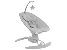 KikkaBoo houpací lehátko elektrické Spinny Grey