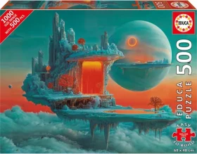 EDUCA Puzzle Planeta ohně a ledu