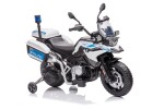 Mamido Dětská elektrická motorka Policie BMW bílá