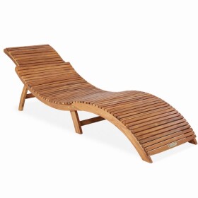 DBA Skládací zahradní lehátko Savora z akácie