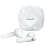 USAMS SD TWS Dual Stereo Wireless Headset BT 5.0 bílá / 40 mAh + 300 mAh (6958444922362)