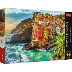 Puzzle Premium 1000 dílků - Město Riomaggiore, Itálie
