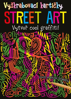 Vyškrabovací kartičky STREET ART