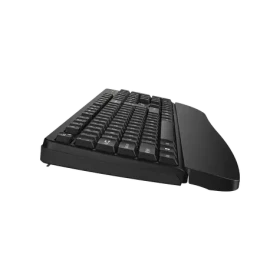 GENIUS KB-7123 černá / Bezdrátová klávesnice / USB 2.4 GHz / Copilot / CZ+SK layout (31320007403)
