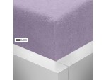 Stanex Froté napínací prostěradlo světle fialové ROZMĚR: (š/d/v) 90 x 200 x 20 cm