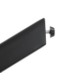 Kulatý jídelní stůl 100x100cm, lamino, dub, HT-R5010 OAK