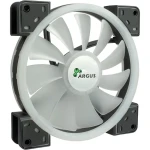 Inter-Tech Argus RS-141 RGB / Ventilátor / 140 x 140 x 25 mm / 1200 RPM / 22 dB / RGB (88885539)