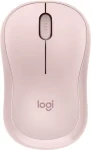 Logitech M240 Silent růžová / optická bezdrátová myš / 4000 DPI / USB přijímač / 3 tlačítka (910-007121)