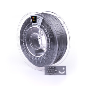 PET-G filament silver 1,75 mm Print With Smile 1 kg
