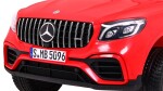 Mamido Elektrické autíčko Mercedes GLC 63S 4x4 LCD dvoumístné červené