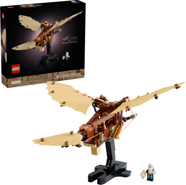 LEGO® Icons 10363 Létající stroj Leonarda da Vinciho - LEGO® Icons