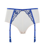 Panache Rosa Suspender Brief cobalt/latte 10794