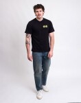 Tričko Edwin Sakura TS Black garment washed