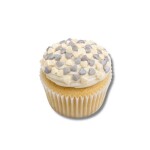 Dortisimo Cukrová srdíčka 4Cake bílá perleťová a stříbrná (50 g)