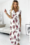 Dámské šaty 434-8 LISA - Numoco basic bílá Univerzální