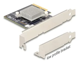 Delock PCI Express x4 Hailo-8 / AI akcelerátor / PCIe 3.0 / 26 TOPS / Low profile (31415)