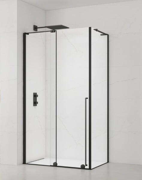 Sprchový kout obdélník 110x100 cm SAT Walk-In Xmotion SATBWIXMN110S100C SATBWIXMN110S100C