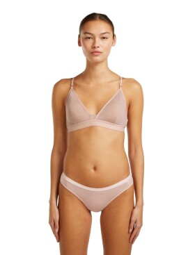 Dámská merino podprsenka ICEBREAKER Wmns Siren Bra, Pink Quartz velikost: S