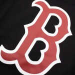 47 Brand Pánská mikina Boston Red Sox MLB Backer Burnside Hoodie Velikost: L