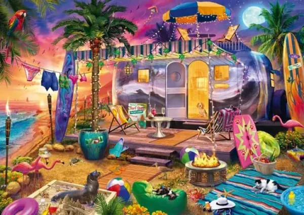 SCHMIDT Puzzle Karavan u moře