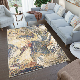 DumDekorace DumDekorace Luxusní koberec abstraktním vzorem do obývacího pokoje