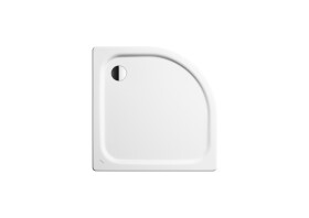 Sprchová vanička čtvrtkruhová Kaldewei Zirkon 90x90 cm smaltovaná ocel alpská bílá 452200010001 KW5131