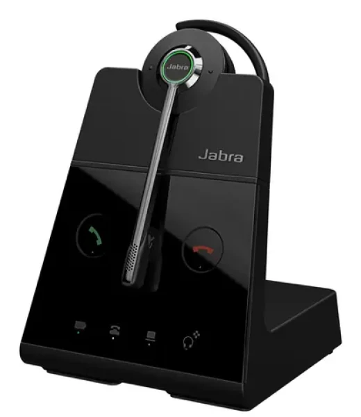 Jabra Engage 65 SE Convertible černá / Sluchátko / mikrofon / DECT / USB / nabíjecí stanice (9655-553-111)