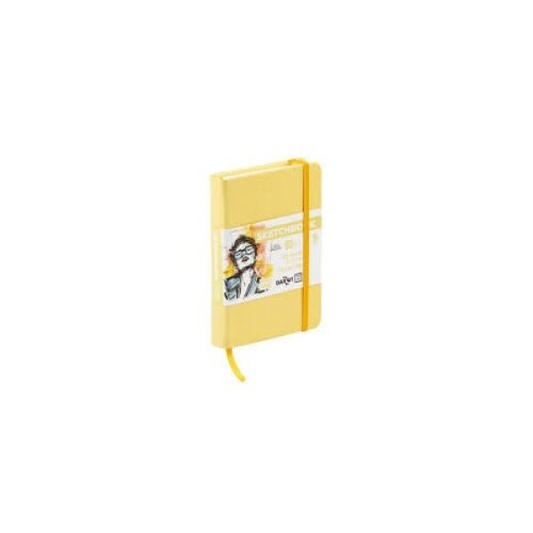 Skicovací blok Soft yellow A6 140g 80 listů