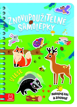 Znovupoužitelné samolepky V lese - Agnieszka Bator