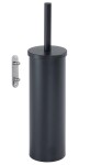 Gedy - FLIP WC štětka závěsná, systém Lift&Clean, černá mat 52330314