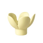 Räder Kameninový svícen Flower Yellow, žlutá barva, keramika