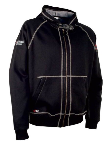 Pracovní mikina COFRA AMSTERDAM Barva: Hnědá, Velikost: 4XL (V103-0-00-4XL)