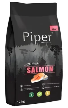 DOLINA NOTECI Piper Granule se lososem / 12 kg / pro dospělé psy všech plemen / bez lepku a sóji