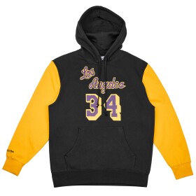 Mitchell & Ness Pánská mikina Los Angeles Lakers NBA Shaquille O'Neal #34 N&N Player Hoodie Velikost: L