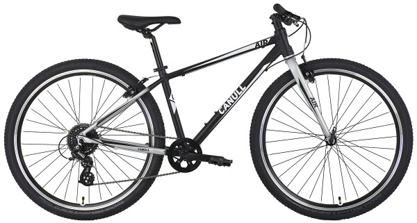 CANULL Air, pneu 27,5", rám 13,5"(XS), barva černá - ZDARMA dopravné, odborná montáž, seřízení a sada světel! (Záruka nejlepší ceny. Nalezli jste někde lepší cenu? Napište nám a zkusíme ji trumfnout!)