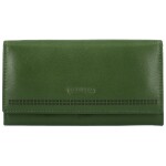 Trendy dámská kožená peněženka Bellugio Tryfon, zelená