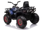 Mamido Dětská elektrická čtyřkolka 4x4 Spyder lakovaná modrá