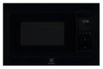 Electrolux LMS4253TBK černá / Vestavná mikrovlnná trouba / Gril 1000W / 25l / Dotykové ovládání / 5 úrovní výkonu (LMS4253TBK)