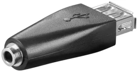 PremiumCord USB2.0 adaptér na stereo jack 3.5mm samice (kur-24)