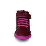 Dívčí celoroční barefoot boty Bugga KAMA Burgundy B00200-07 - 29