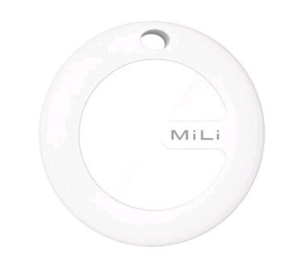 MiLi MiTag černá / Bluetooth lokalizační čip / IPX67 / spolupracuje s Apple Find My (MI-HD-P16-BK)