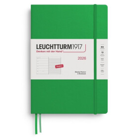 Weekly Planner & Notebook 2026 Composition (B5) Spring Leaf