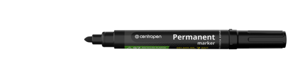 Značkovač Centropen 8510 nevysychavý permanentní - černý