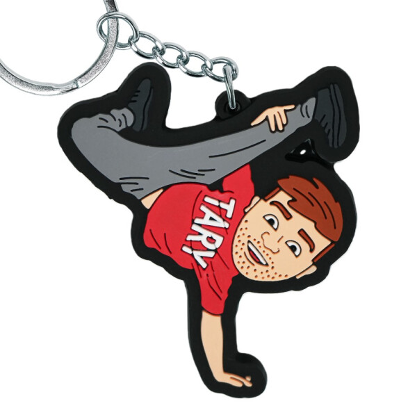 Přívěšek/klíčenka - design Tary červený