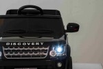 Mamido Elektrické autíčko Land Rover Discovery černé