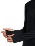 ICEBREAKER Wmns 300 RealFleece Descender LS Zip, Black velikost: S