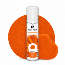 Sametový sprej Food Colours Orange (100 ml)