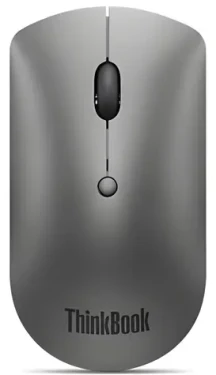 Lenovo ThinkBook Bluetooth Silent Mouse šedá / Myš / Bluetooth 5.0 / Optická / 2400 DPI (4Y50X88824)
