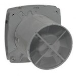 CATA - X-MART 10T koupelnový ventilátor axiální s časovačem, 15W, potrubí 100, nerez mat 01041000